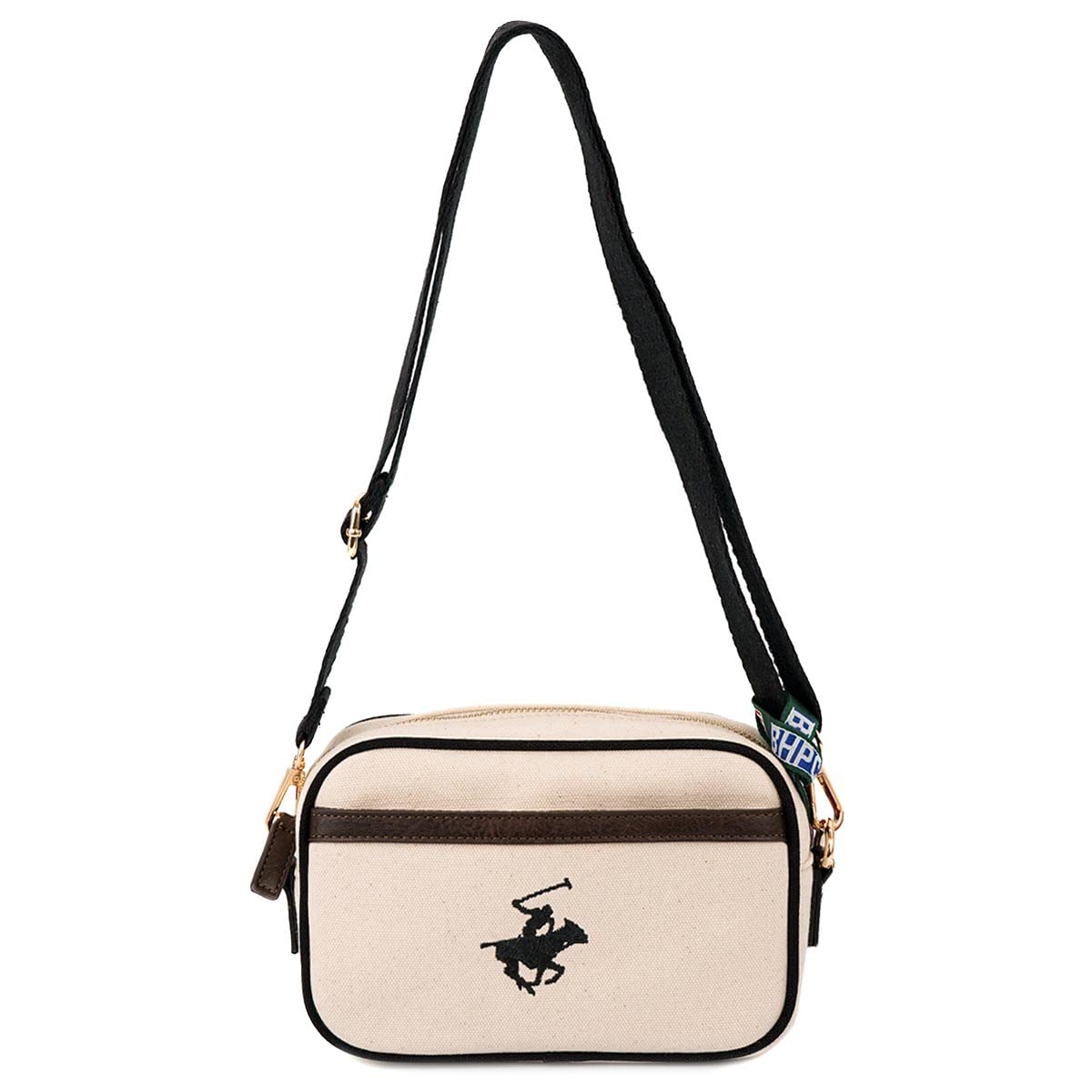 

Hills Polo BEVERLY HILLS POLO CLUB Shoulder Bag BH1009N Ivory x Black [Beverly Club] Women s Men s IV/BK/BK [Used]