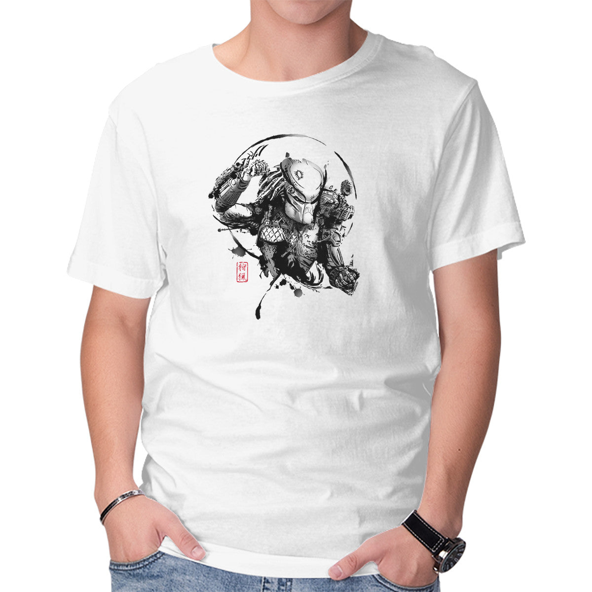 Unisex Crew Neck T-Shirt Hunting Grounds Graphic Short Sleeve Casual Tee S