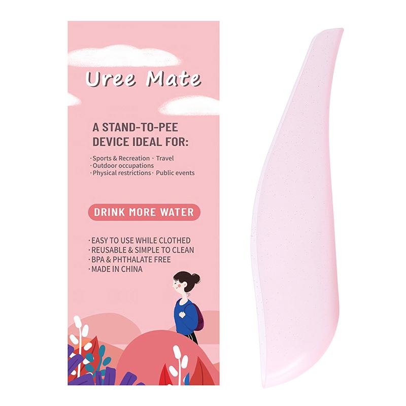 1 Pcs Portable Female Urination Device Standing Urinals For Women Outdoor Standing Pee Urinal Funnel Female Urinal Pee Funnel