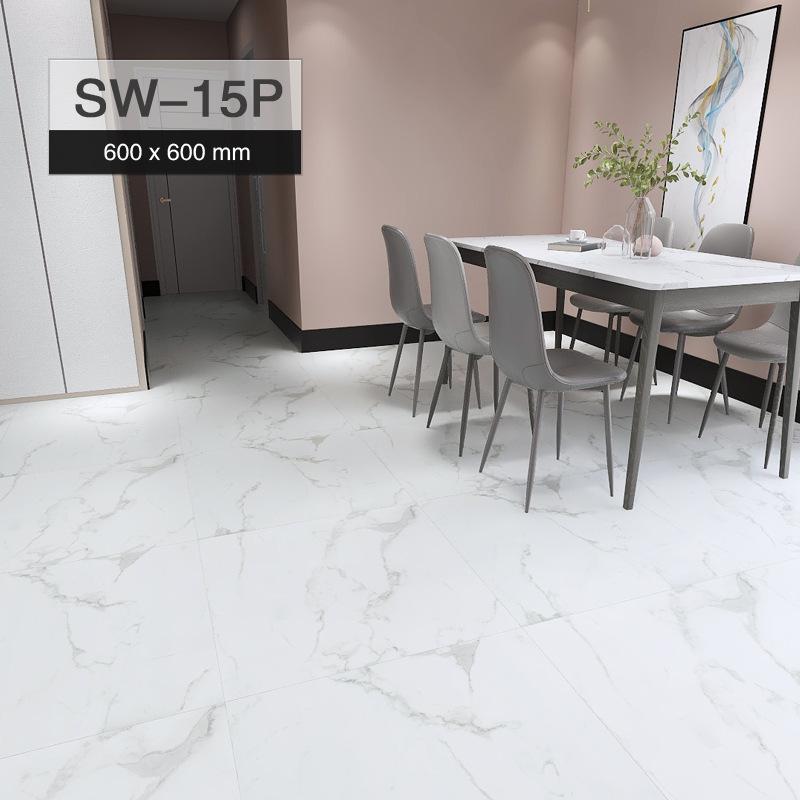 10/20pcs 60*60cm PVC Marble Self-adhesive Wearproof Floor Sticker Waterproof Bathroom Decor Hom Home Decor