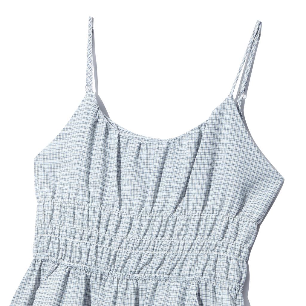 INTERCREW Women'S Bustier Check Dress S Blue Ita2Ol52Asb