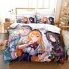 3D Print Anime Girls The Ryuo's Work Is Never Done Bedding Sets Duvet Cover Set With Pillowcase Twin Full Queen King Bedclothes