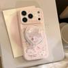 3D Cartoon Kitten Phone Case with Stand for iPhone 16, iPhone 17, and iPhone 17 Pro Max