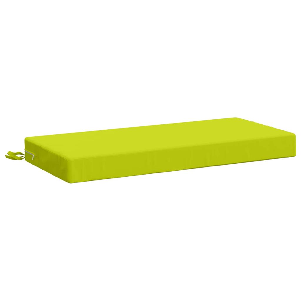 2 piece Bench Cushions SOEST 2 pcs. 100percent Polyester Light Green