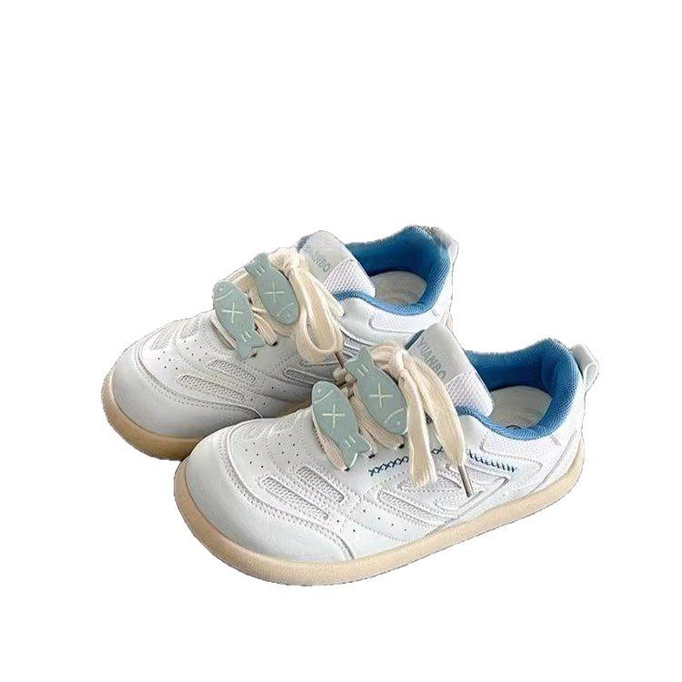 Little White Shoes Women's 2025 Summer New Korean Version of Casual Moral Training Shoes Platform-soled Fashion Versatile Flat-soled Niche Board Shoes