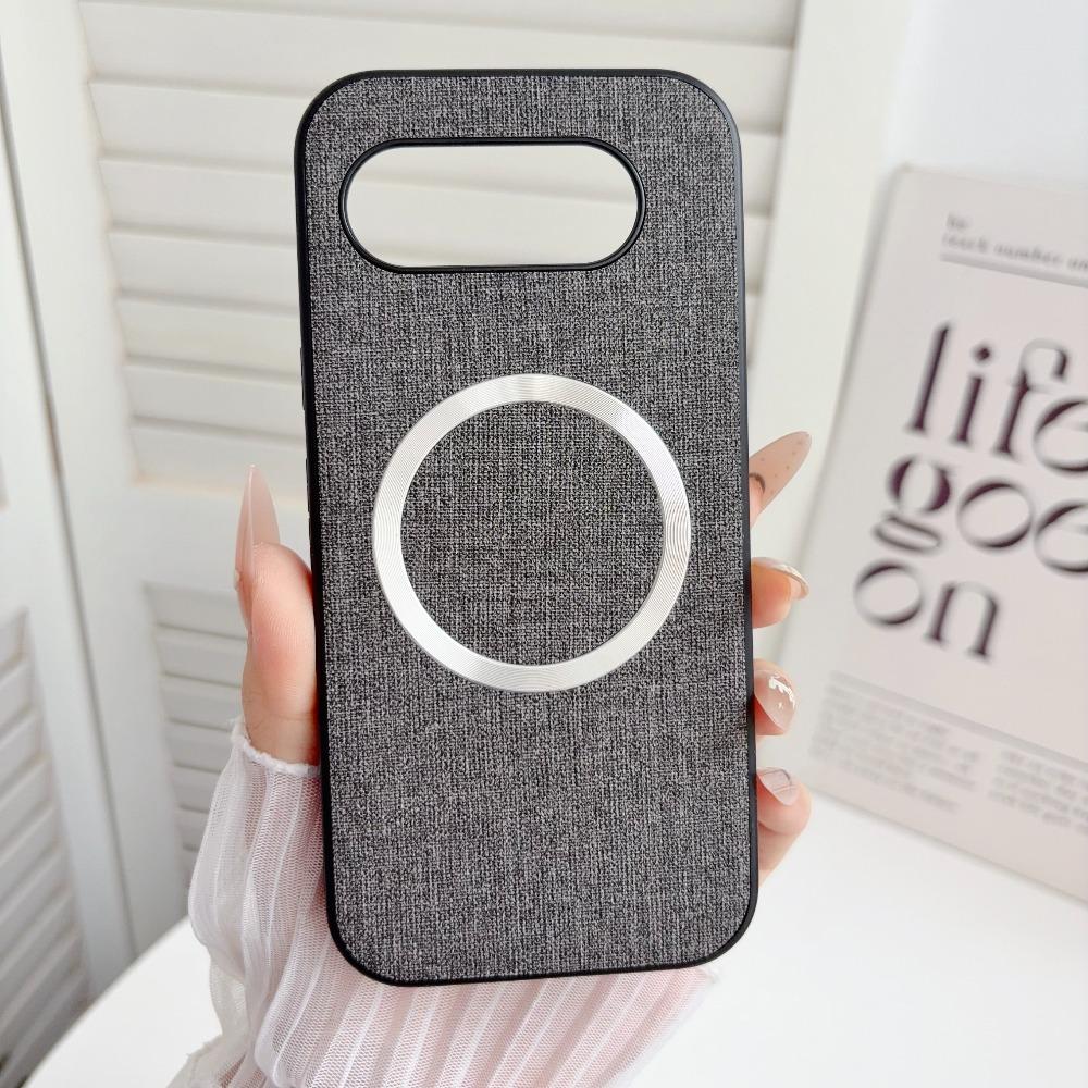 Luxury Leather Protection Phone Case for Google Pixel 6 7 8 910 Pro XL 9A 8A 7A 6A for Magsafe Magnetic Wireless Charging Cover