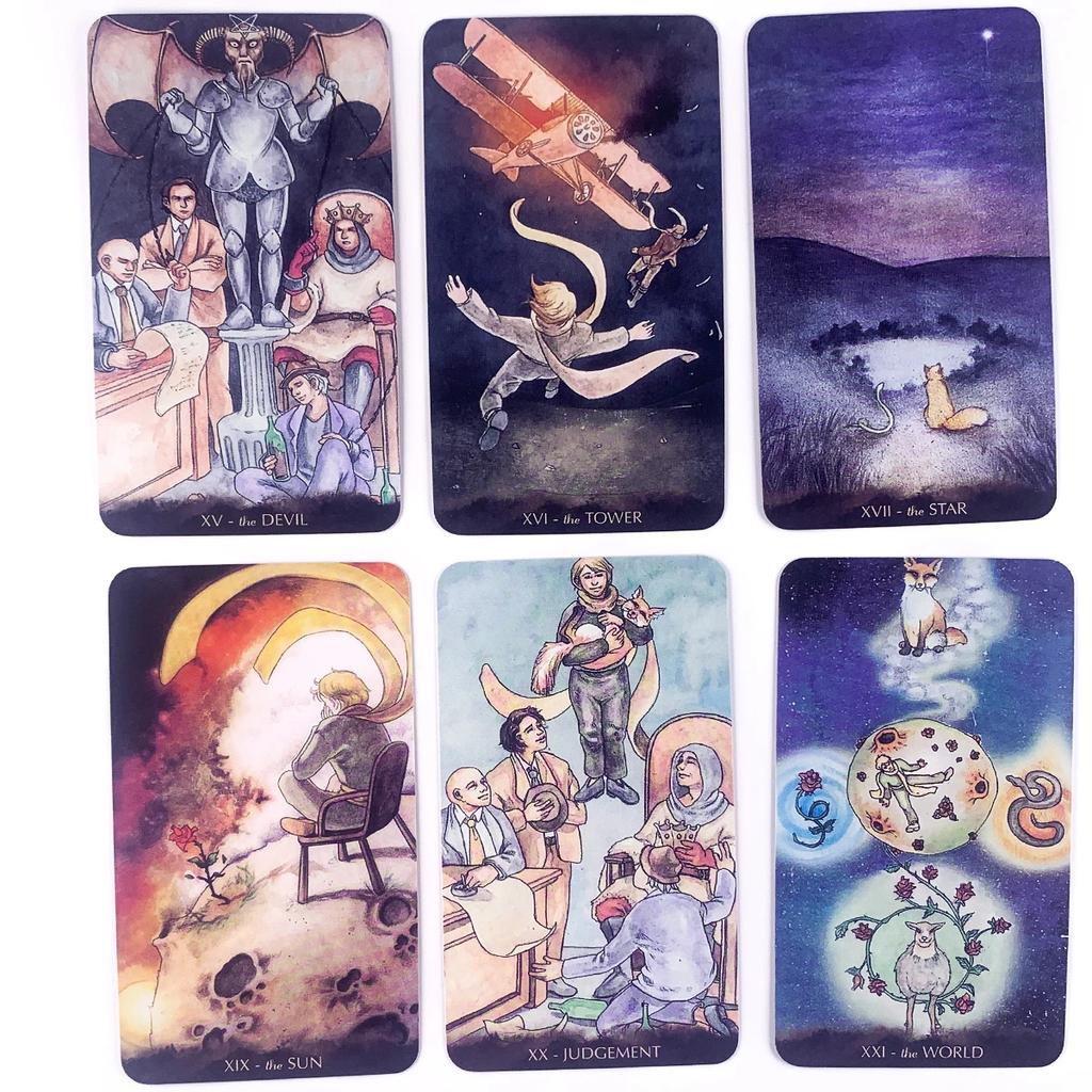 Deck Tarot Of The Little Prince English Cards Fate Divination Playing Card Party Board Game