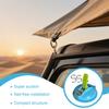 Heavy Duty Suction Cups Strong Vacuum Suction Cups Tie Downs Strong Adhesion Tie Down Clips For RV Van Car Awning SUV Tent Truck
