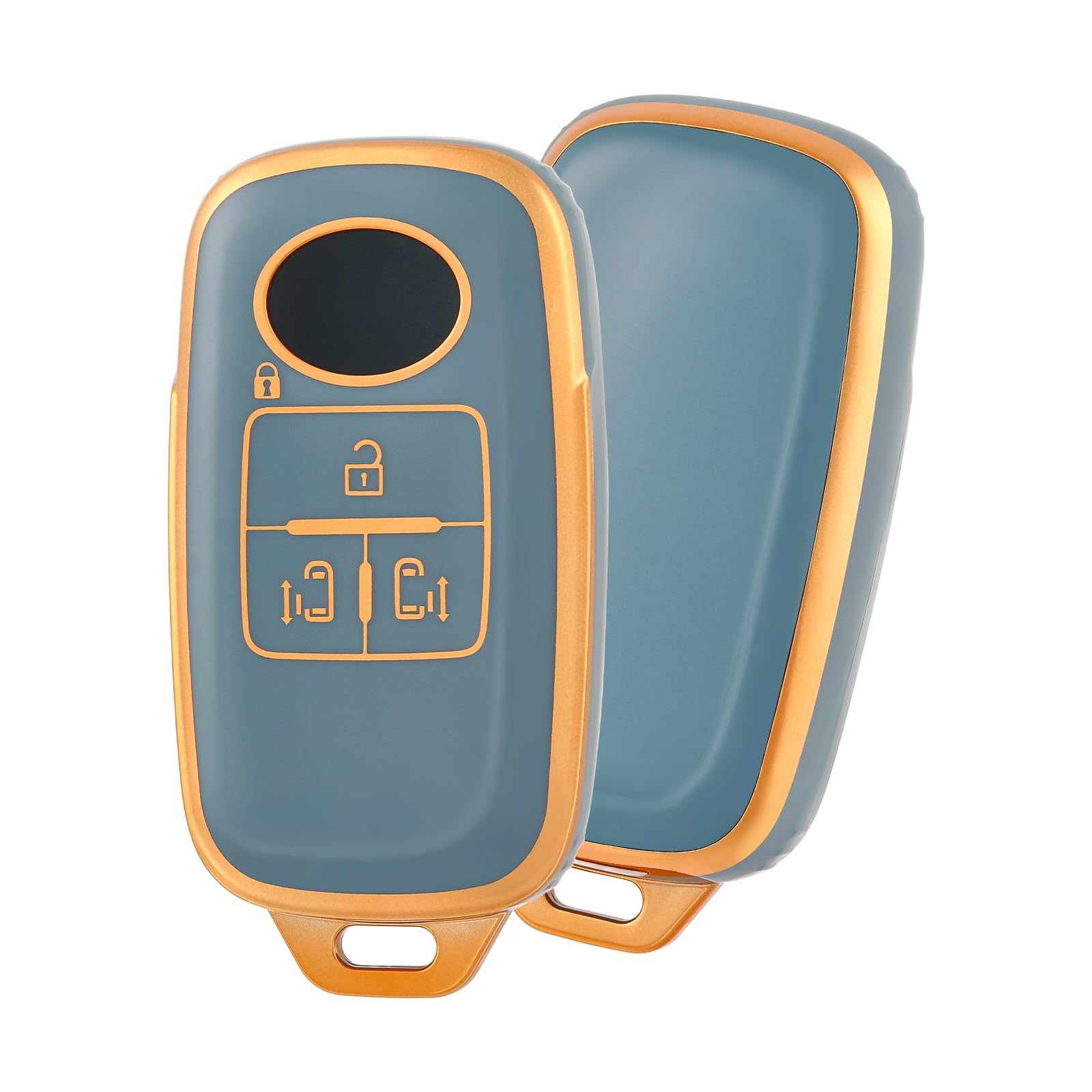 

В ПУТЬ Чехол для ключа, ТПУ Чехол для ключа от машины, Совместим с Toyota standard золотой