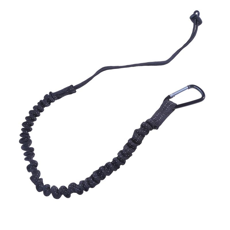 Professional High Altitude Protective Safety Elastic Buffer Sling Belt Carabiner Hook Aerial Work Anti Fall Off Rope Protector