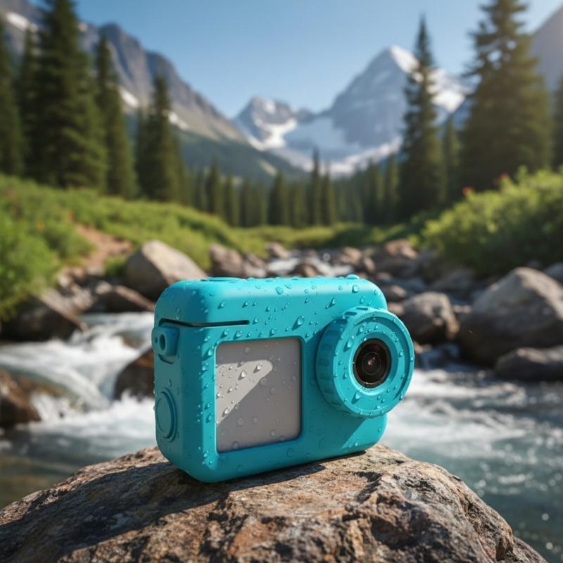 Durability Weatherproof Silicone Case For Compactly Cameras Heat Resistant NonSlip Grip Easy Clean Surfaces Lens Cover