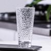 14.5oz 420ml Large Capacity Glass Cups Lemon Tea Water Mug Transparent Heat-resistant Hammer Patterned Wine Cup Cocktail Glass