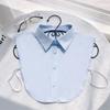 Black Lapel Half Shirt White False Blouse Collar Simple Fake Collar  Clothes Decoration