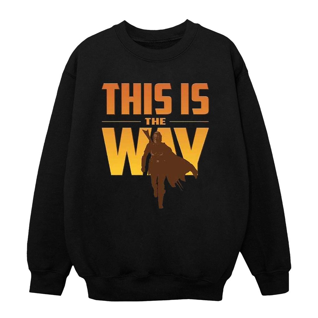STAR WARS Jungen The Mandalorian This Is The Way Sweatshirt