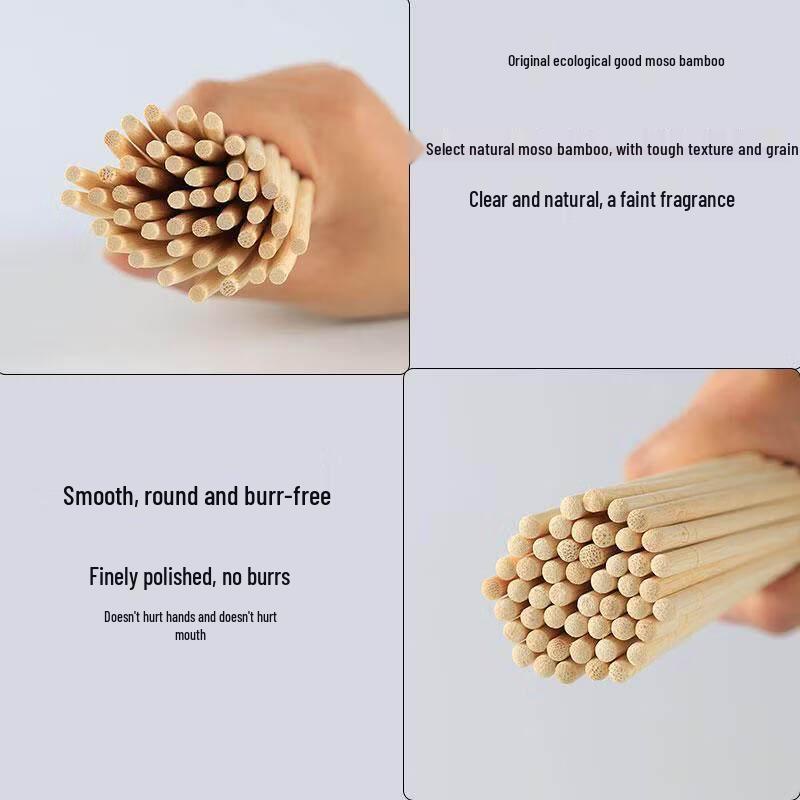 ZISIZ Individually Wrapped Bamboo Chopsticks