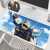 Mouse Pad Mechanical Warrior RX Ggundam Gamer Computer Notebook Pc Rubber Mousepad Carpet Gaming Keyboard Desk Mat