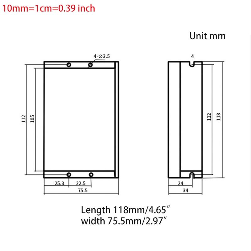 DM556 igital Stepper Motor driver 2-faset 5.6A For 57 86 Stepper Motor Nema23 Nema34 Stepper Motor Kontroller