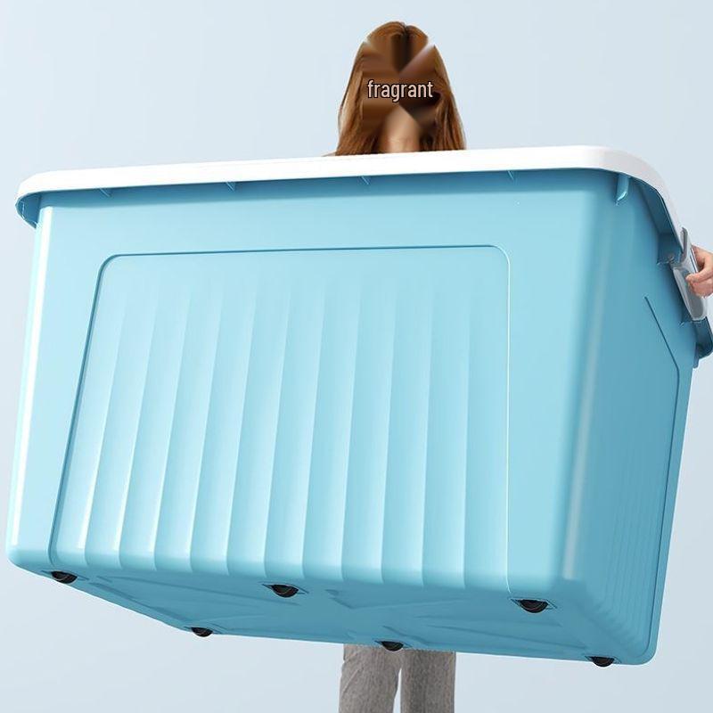 Extra Large Plastic Storage Box for Clothes and Toys