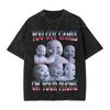 AI Niche Baby Holding Laugh Washed T Shirt Streetwear Hip Hop Fashion TShirt  Tees for Unisex Women Cotton Oversize