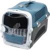 Transport Cage for Cat - Catit - Cabrio - Multifunctional - 360° Opening - Blue-grey