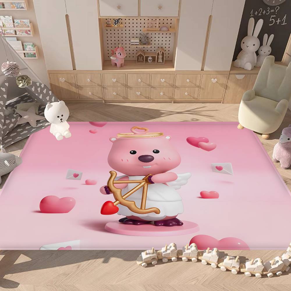 Cute Zanmang Loopy Fashion Kitchen Mat Kids Room Bedroom Decoration Balcony Anti-Slip Doormat Living Room Alfombra