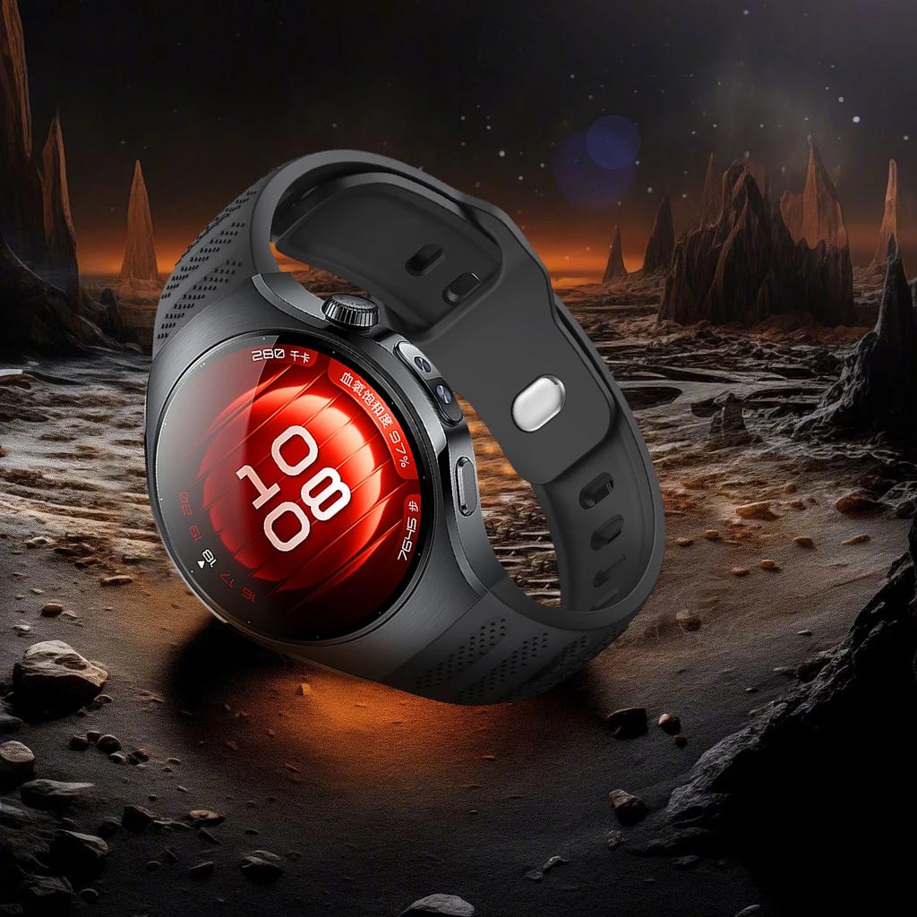 No Gaps Soft Silicone Watch Strap For Huawei Watch 5 42MM 46MM Sport Bnad Bracelet For Huawei Watch 5 Wrist Band Watchbands