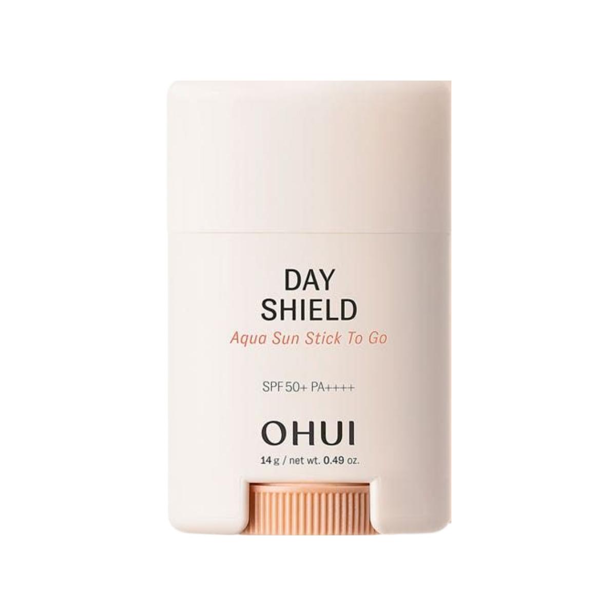 O HUI Day Shield Aqua Sun Stick To Go SPF 50+ PA++++ 14 г Портативный Увлажнение и Защита от УФ-лучей