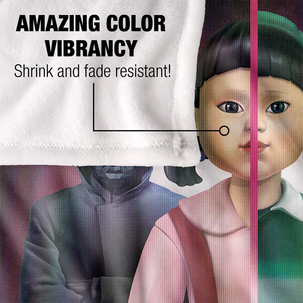 Squid Game 3 Silky Poster Supersoft Blanket