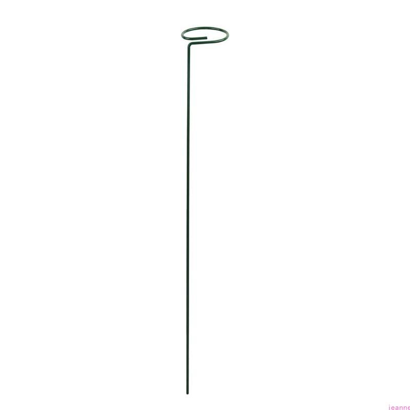 Garden Support Stake Ring Metal Garden Plant Supports Single Stem Shrub Holder