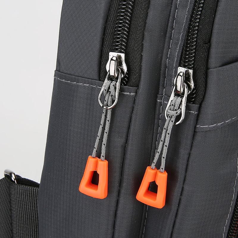 Men's Crossbody Bag Outgoing Lightweight Sports Travel Chest Bag Large Capacity Shoulder Bag