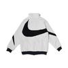 Nike Big Swoosh Reversible Boa Jacket Asia Sizing White Black BQ6546-114
