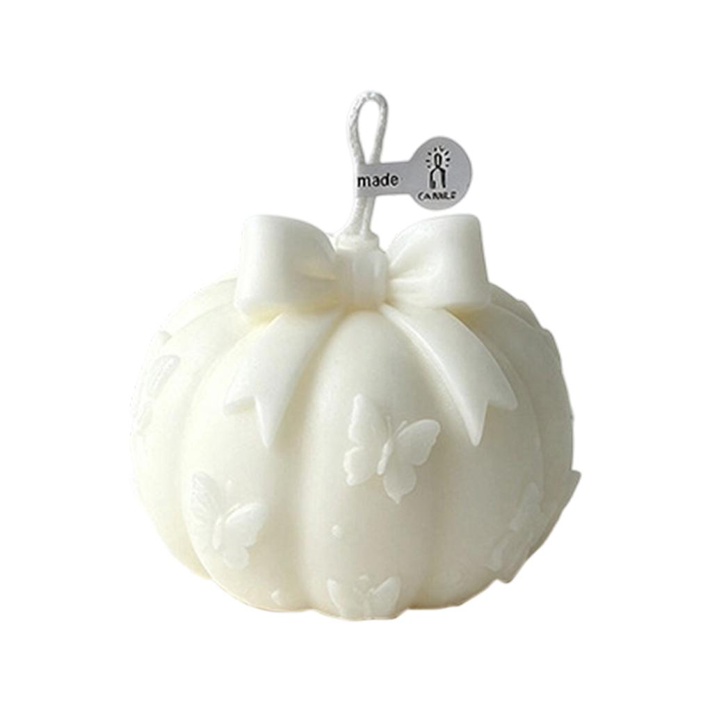Halloween Scented Candle With, Pumpkin and Design, Festive Party Decoration and