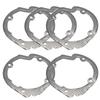 Set of 5 Air Burner Gaskets for Eberspacher For Airtronic B4 D4 Models Reliable Replacement Parts with Part Number 25211306001
