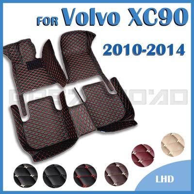 Autokoberce pro Volvo XC90 Seven Seats 2010 2011 2012 2013 2014 Vlastní autosedačky Podložky na koberce Interiér
