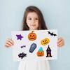 8PCS Halloween Element Creative Card Sticker Poster Notebook DIY Phone Guitar Luggage Skateboard Laptop Phone Waterproof