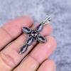 Amethyst Gemstone Handmade 925 Sterling Silver Jewelry Pendant 1.89" M-2692
