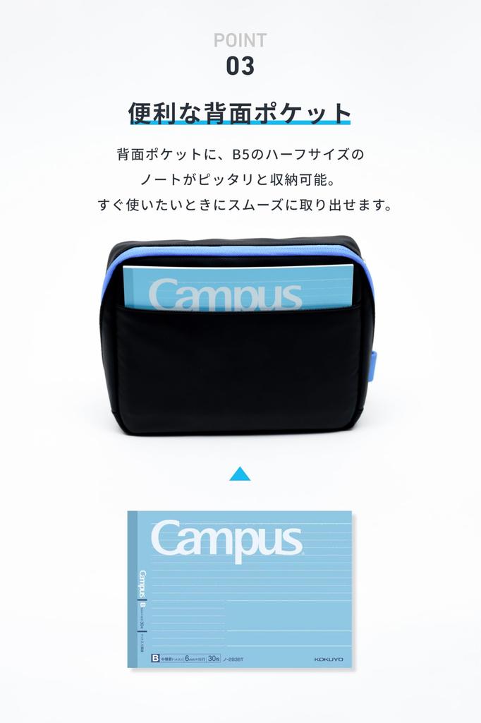 Anker Smart Pouch Supported by KOKUYO Compact Travel Gadget Perfect for Business and Small Item Storage Pouch, Travel, Trips,