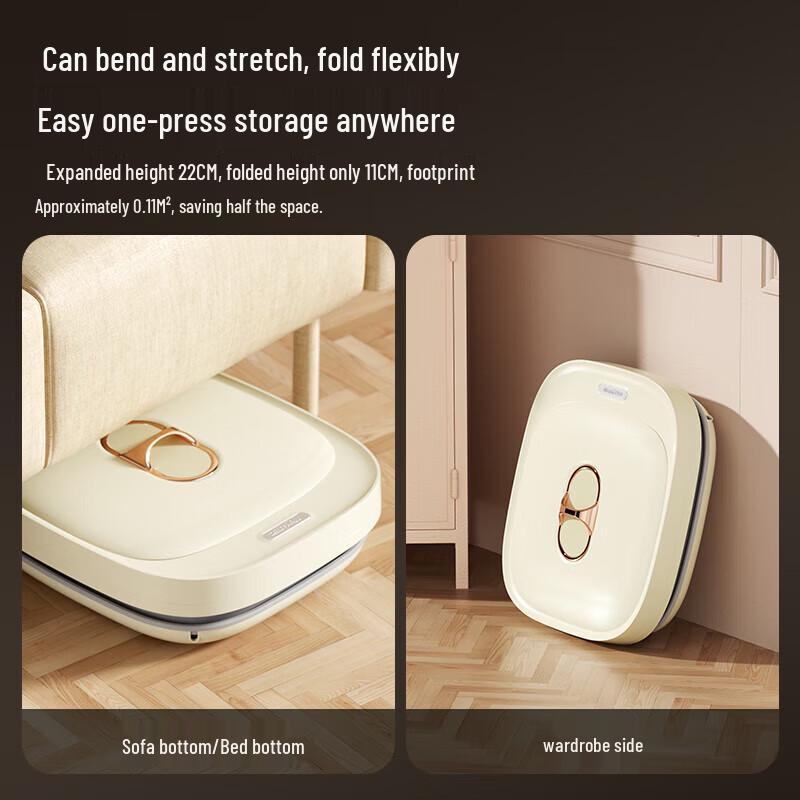 Misida Foldable Electric Heating Foot Spa Massager