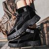 Men's Winter Snow Boots Outdoor Velvet Cold-resistant Ankle Boots Trendy High-top Thick Warm Cotton Shoes for Men Walking Shoes