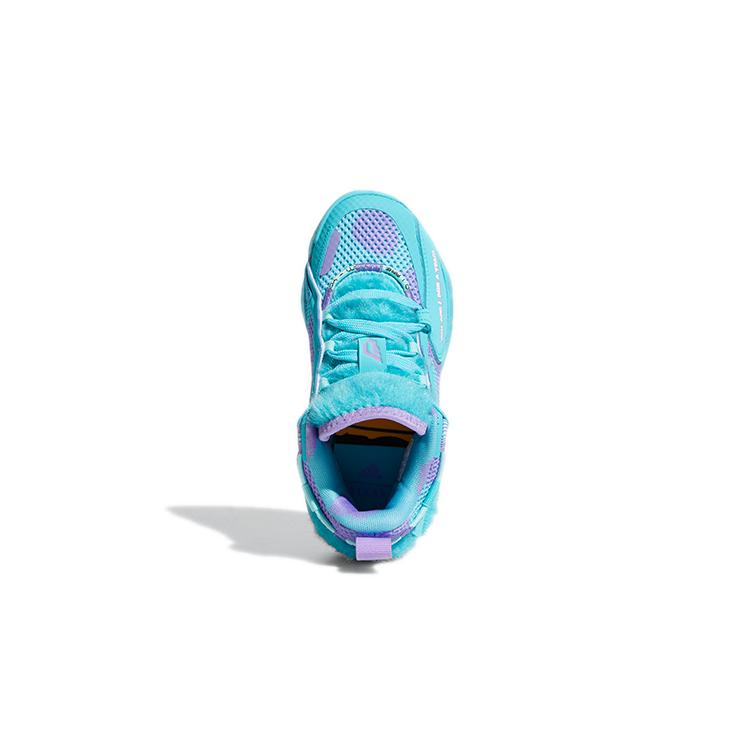 Příšerky s.r.o. x Adidas Dame 7 Extply Tkaninové Mid top Basketbalové boty Nebeská modrá Děti ve věku 3 7 let S28977