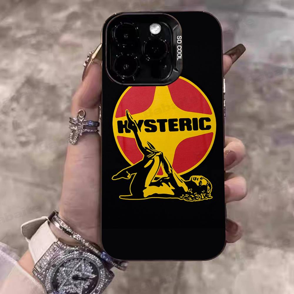 H-Hysteric G-Glamour Girl For IPhone 17 16 15 14 13 12 11 Pro Max Plus Matte Color Back Phone Cover