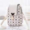 New Mi Qi Oblique Mobile Phone Bag Women'S Bag Mini Bag Fashion Print Shoulder Bag Purse Purse Small Bag
