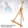 Miniature Wooden Easel Beech HJ‑6 Tripod Desktop Advertising Display Oil Painting