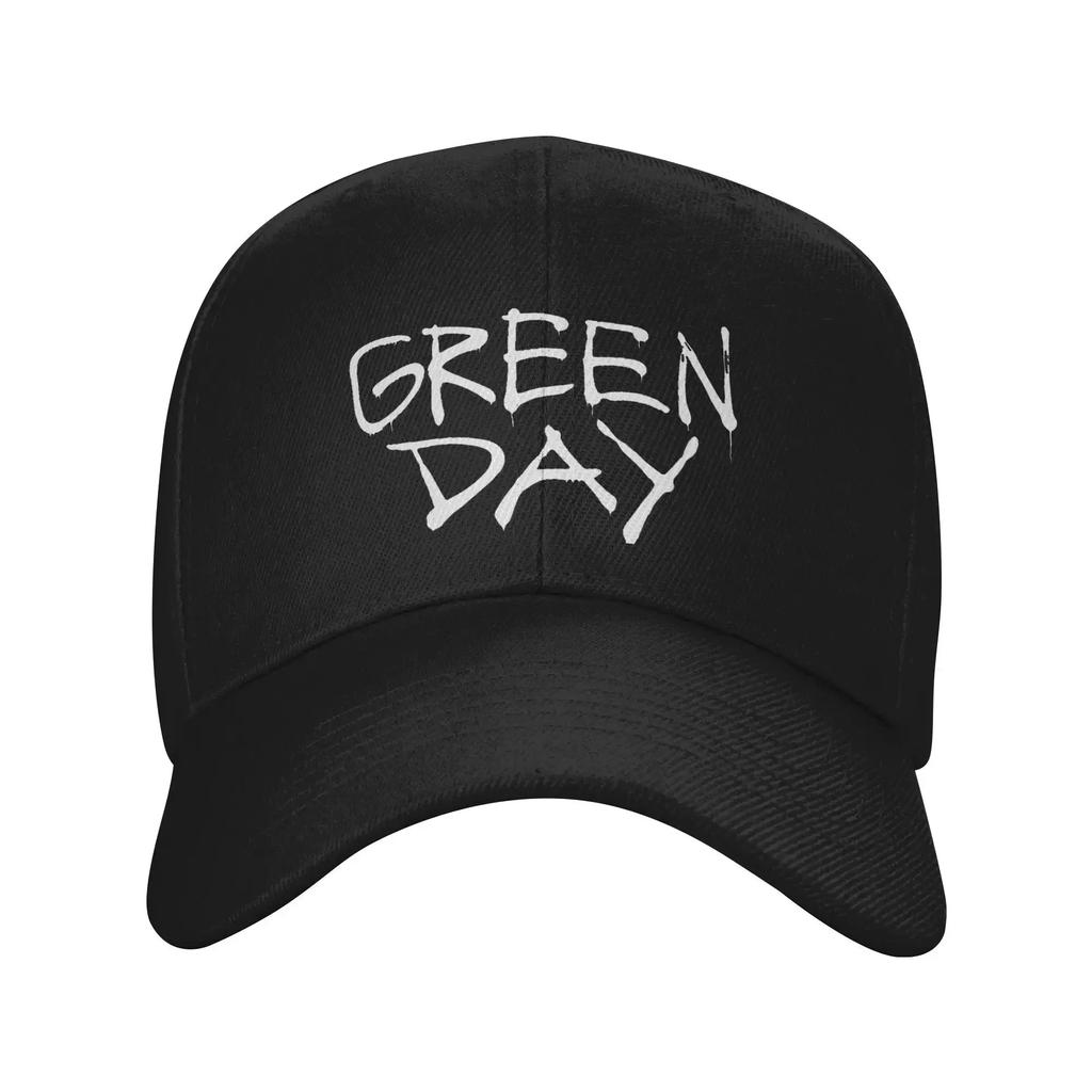 Custom Classic Unisex Green Days Alternative Pop Rock Baseball Cap Adult Adjustable Dad Hat for Unisex Women Hip Hop