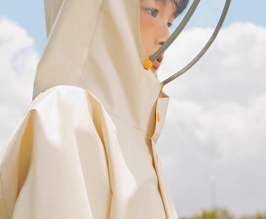 XXXL Kids' Raincoat for 8-Year-Olds - One-Piece with Backpack Space, Ideal for School