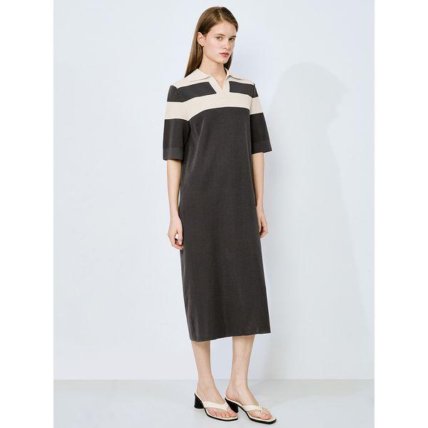  She S miSS  Color Matching Color Knit dreSS SSkopo22010