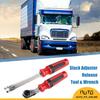 Single Car Automatic Slack Adjuster Release Tool Wrench Set For Air Brake System