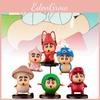 Crayon Shin 6pcs Chan Food Costume Pvc Toy Model Desktop Decor Christmas Gift