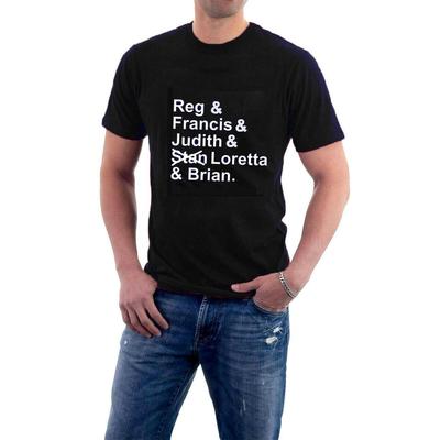 T-shirt Fronte Popolare di Giudea Monty Python La Vita di Brian PFJ Sillytees