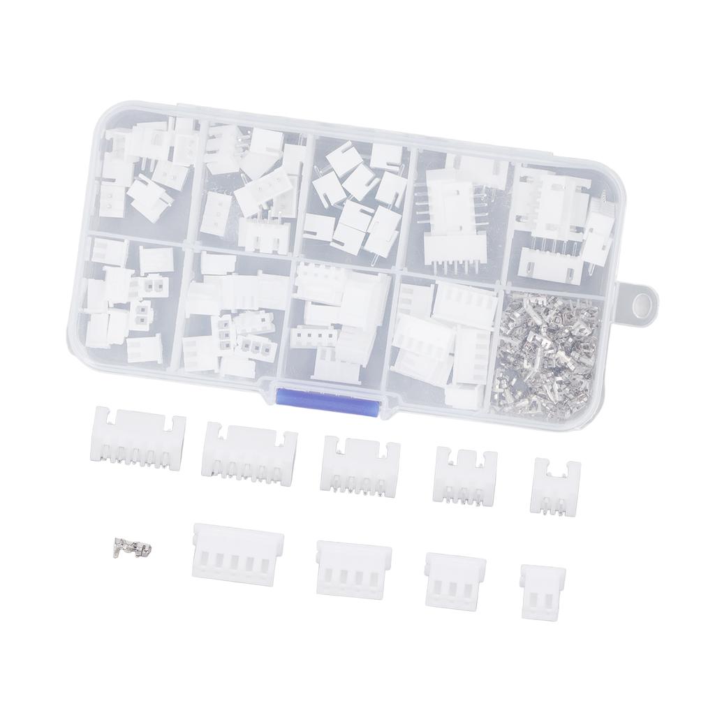 Kit Conector JST 230 Buc. Carcasă Plastic Contact Alamă 2P 3P 4P 5P XH2.54mm Kit Conector Carcasă Mamă Tată
